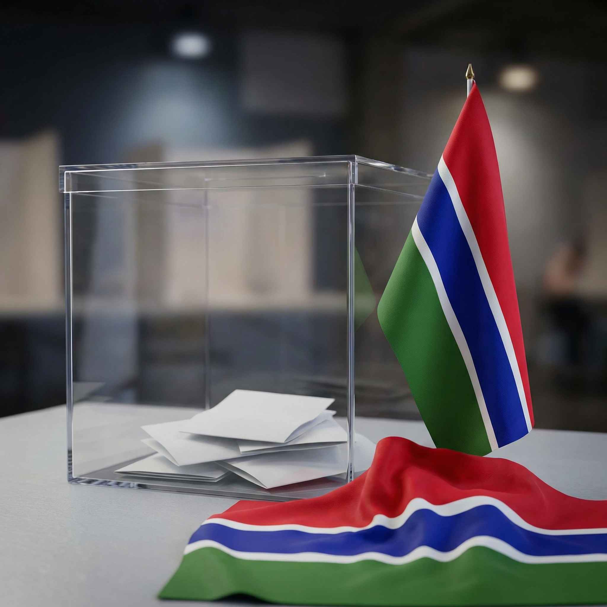 Gambian presidential election winner?